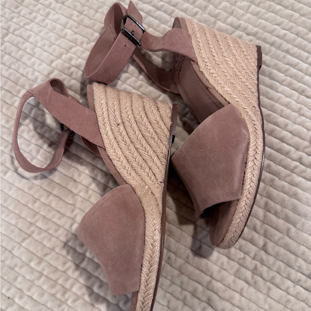 Vince Camuto Pink Wedge Shoes